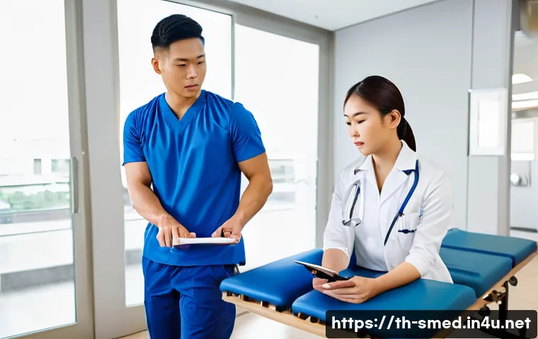 스포츠의학 연봉 협상 전략 - **Prompt:** A confident Thai sports medicine professional, either male or female, in their late 20s ...